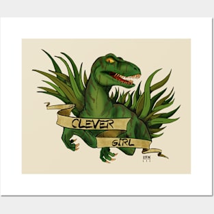 Clever girl Posters and Art